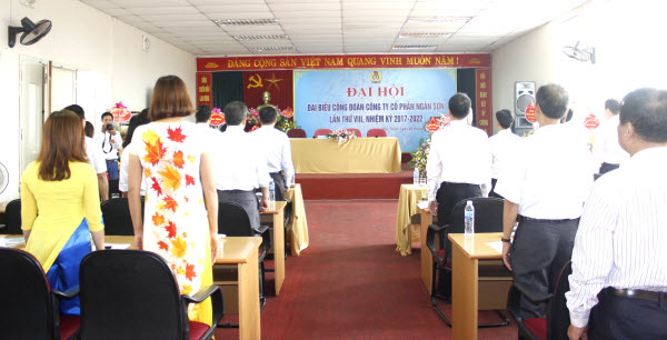 Đại hội Công đoàn Công ty Cổ phần Ngân Sơn, nhiệm kỳ 2017-2022
