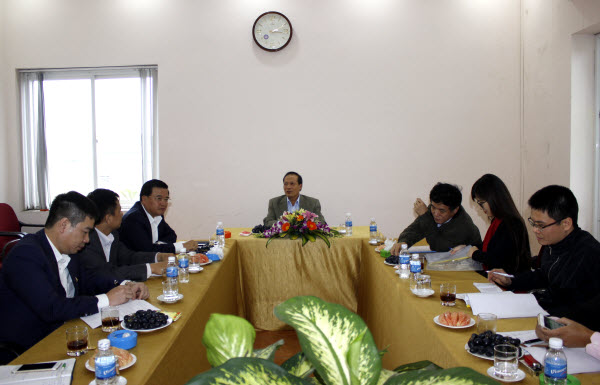 Thứ trưởng Bộ Công thương thăm và làm việc tại Công ty Cổ phần Ngân Sơn