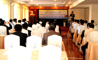 Hội nghị tổng kết sản xuất nguyên liệu thuốc lá năm 2010