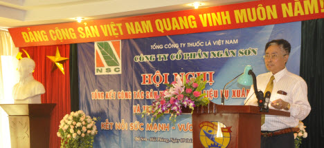 Hội nghị tổng kết công tác sản xuất nguyên liệu năm 2011