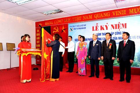 Công ty Cổ phần Ngân Sơn tổ chức Lễ kỷ niệm 20 năm thành lập và đón nhận các phần thưởng cao quý của Nhà nước và Chính phủ