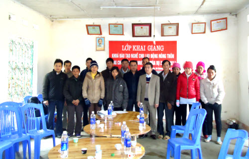 Ngân Sơn: Mở lớp đào tạo nghề cho lao động nông thôn